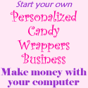 Start your own Personalized Candy Wrappers Business